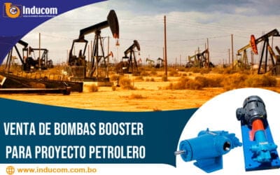 Venta de bombas booster para crudo petróleo