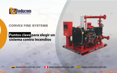 Componentes del equipo de presurización en los sistemas contra incendios