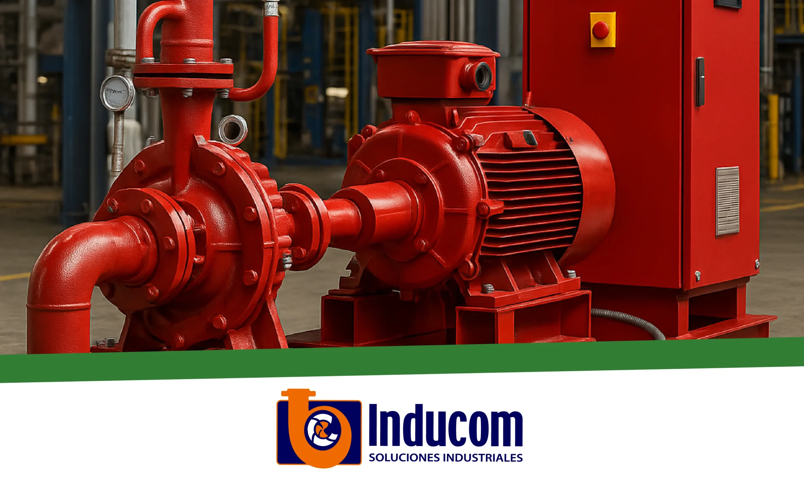 sistema contra incendio skid