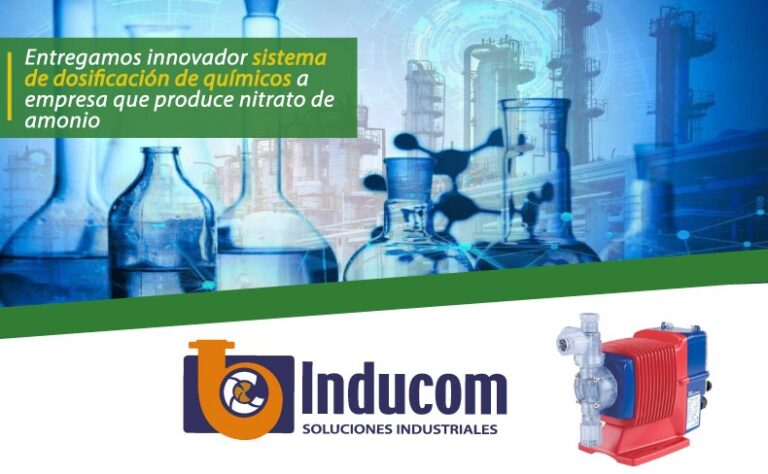 Entregamos innovador sistema de dosificación de químicos a empresa que produce nitrato de amonio