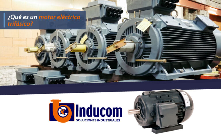 ¿Qué es un motor eléctrico trifásico?