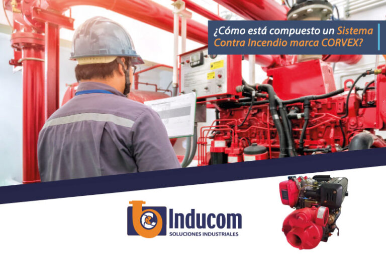 ¿Cómo está compuesto un Sistema Contra Incendio marca CORVEX?