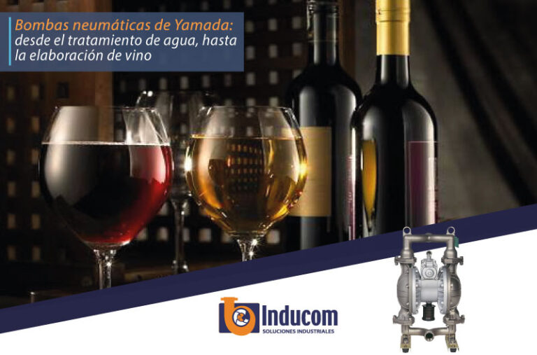 Bombas neumáticas de Yamada: desde el tratamiento de agua, hasta la elaboración de vino
