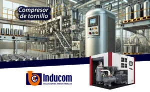 Compresores de tornillo en la industria de enlatados
