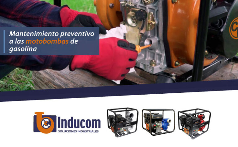 Mantenimiento preventivo a las motobombas de gasolina