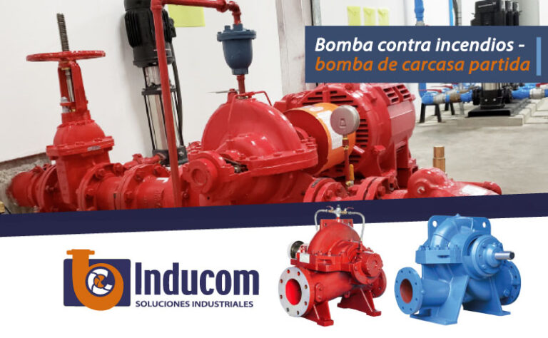 Bomba contra incendios – bomba de carcasa partida