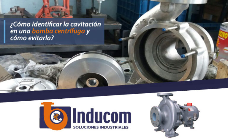¿Cómo identificar la cavitación en una bomba centrífuga y cómo evitarla?