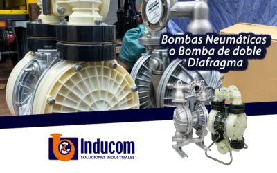 Que es una bomba neumática o bomba doble diafragma