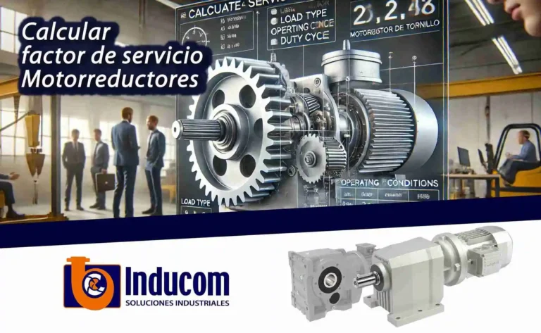Como se calcula un factor servicio en motorreductores