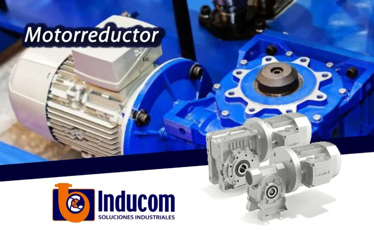 Características del motorreductor