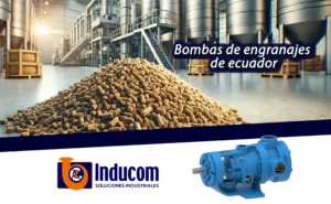 Bomba de engranaje es utilizada en la producción industrial de balanceado para Ecuador