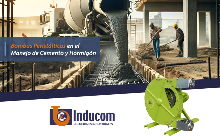 Bombas Peristálticas en el Manejo de Cemento y Hormigón 