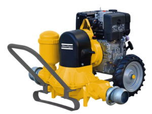 Bomba de Diafragma con motor diesel