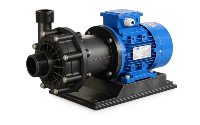 BOMBA MONOBLOCK TERMOPLÁSTICA DE ARRANQUE MAGNETICO